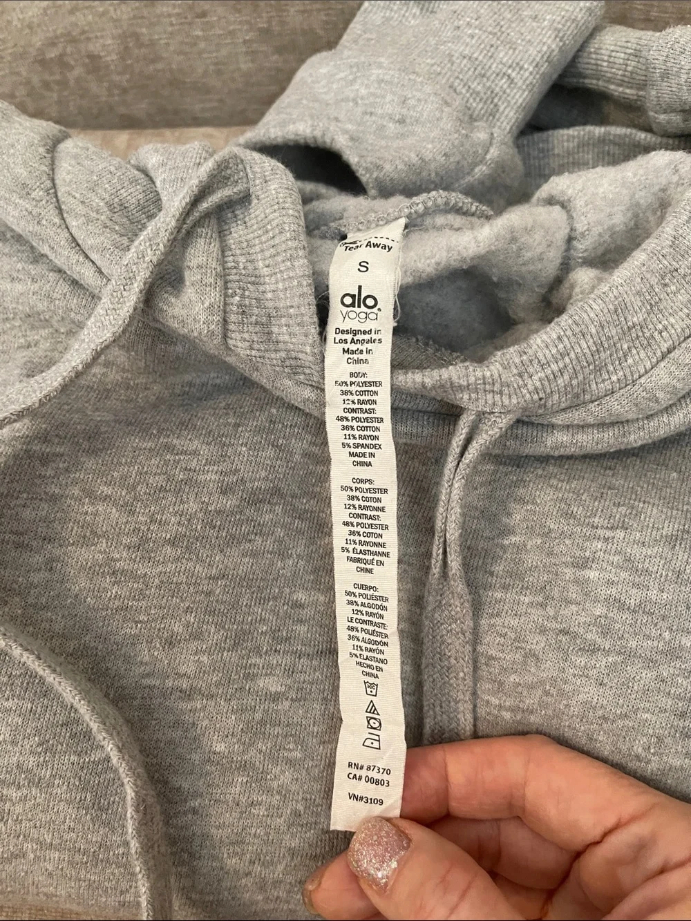 Alo Hoodie Sweatshirt